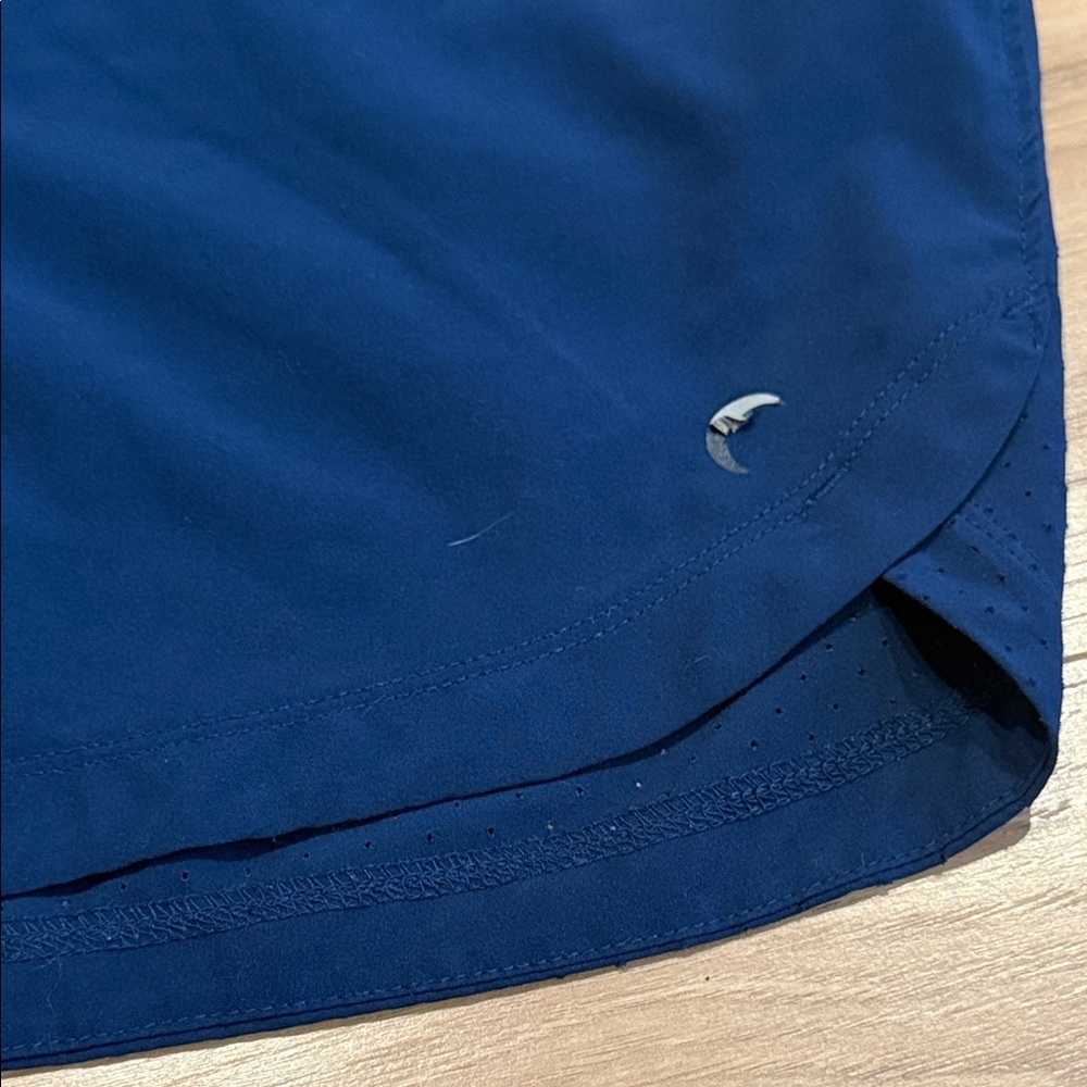 ZYIA Men's Deep Blue Athletic Shorts Medium Zippered pockets - Picture 3 of 5
